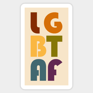 Queer As F**k Sticker